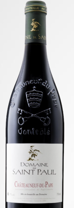 Wine : Domaine de Saint Paul  Chateauneuf du Pape Rouge (1239412) (2005)